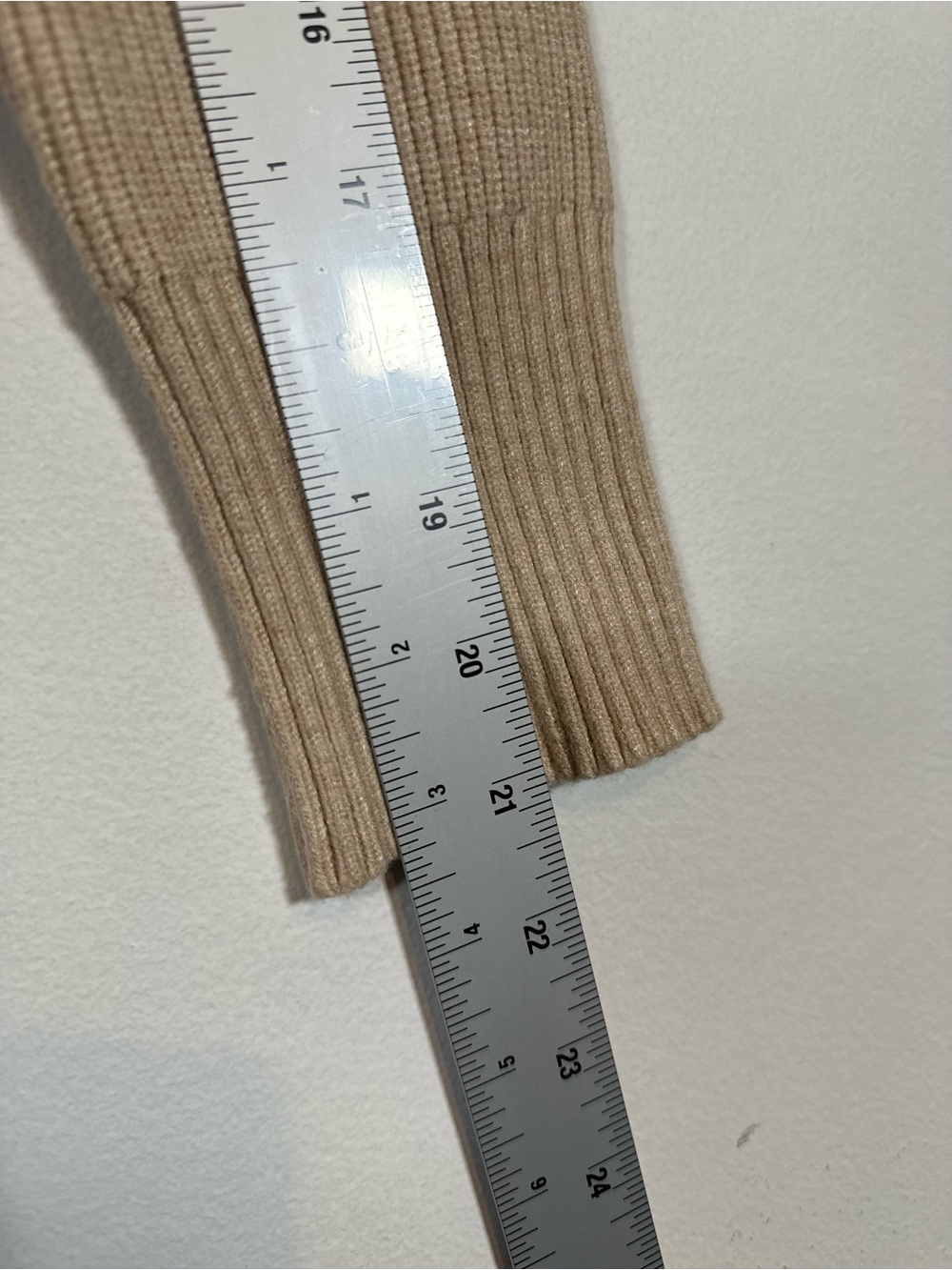 Belldini Hooded Duster Cardigan Size S Tan Cozy Lounge Sweater Fall Layering - Picture 7 of 8